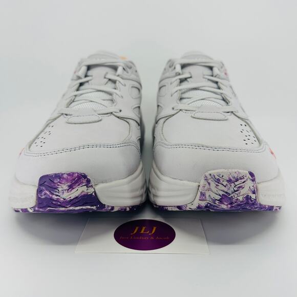 Hoka One One Men's Clifton Leather 'Vibrant Bloom' Running Shoes Size 11.5 - Picture 2 of 11